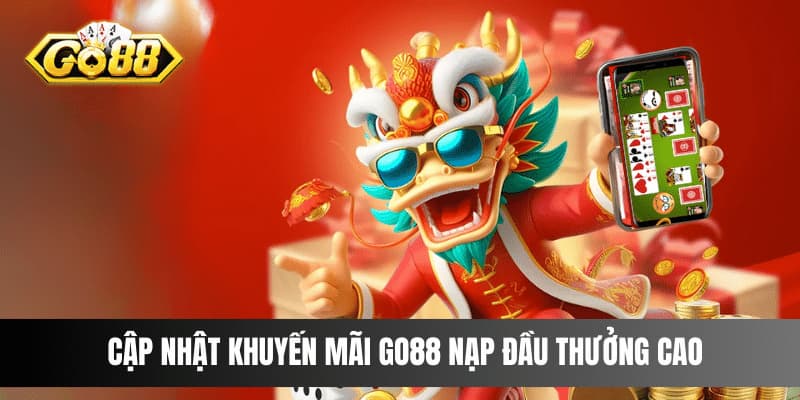 Các loại khuyến mãi chào mừng GO88