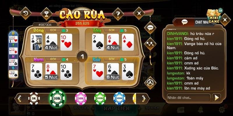 Chiến thuật và mẹo chơi bài cào rùa tại Go88 hiệu quả